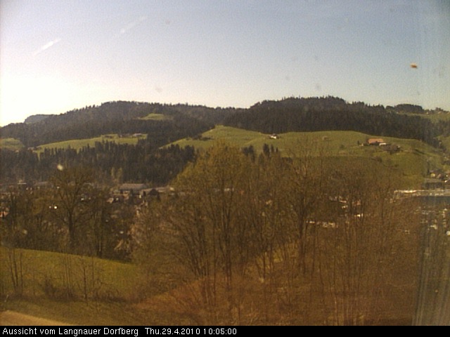 Webcam-Bild: Aussicht vom Dorfberg in Langnau 20100429-100500