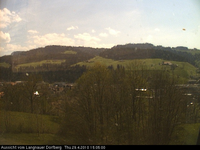Webcam-Bild: Aussicht vom Dorfberg in Langnau 20100429-150500
