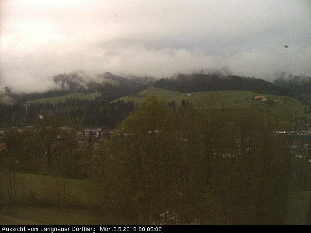 Webcam-Bild: Aussicht vom Dorfberg in Langnau 20100503-080500