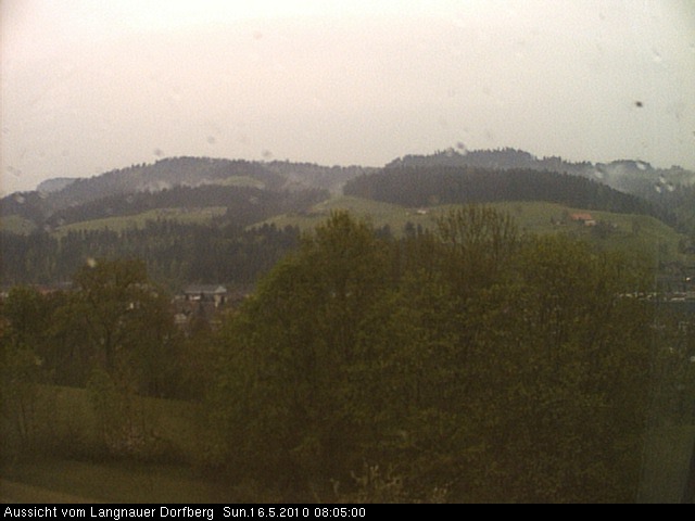 Webcam-Bild: Aussicht vom Dorfberg in Langnau 20100516-080500