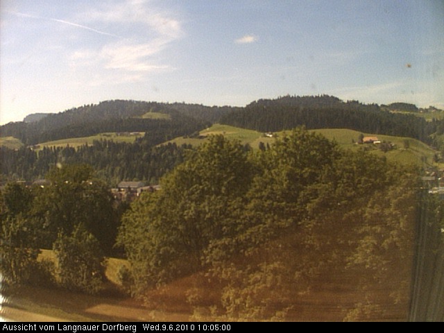 Webcam-Bild: Aussicht vom Dorfberg in Langnau 20100609-100500