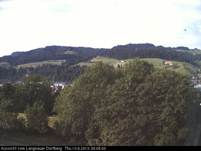 Webcam-Bild: Aussicht vom Dorfberg in Langnau 20100610-080500