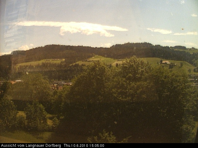 Webcam-Bild: Aussicht vom Dorfberg in Langnau 20100610-150500