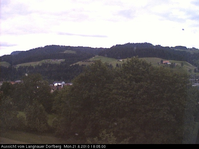 Webcam-Bild: Aussicht vom Dorfberg in Langnau 20100621-180500