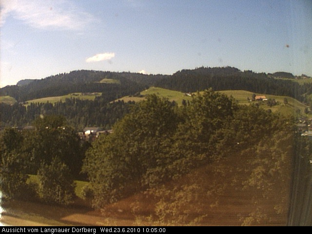 Webcam-Bild: Aussicht vom Dorfberg in Langnau 20100623-100500