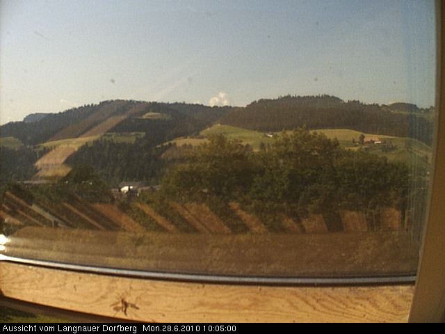 Webcam-Bild: Aussicht vom Dorfberg in Langnau 20100628-100500
