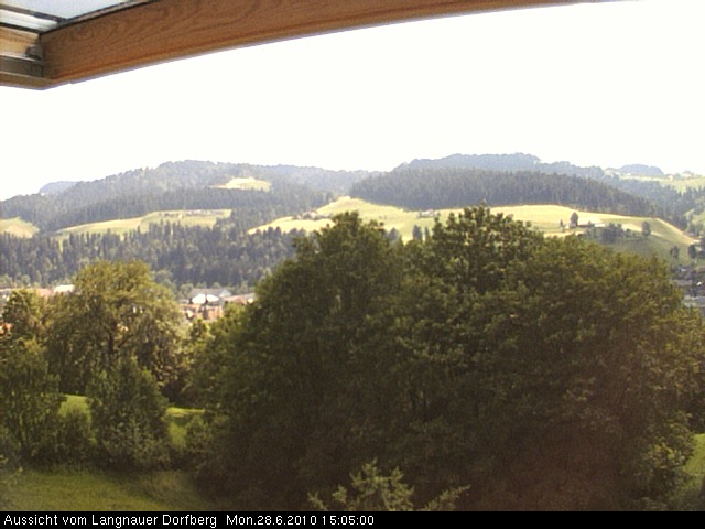 Webcam-Bild: Aussicht vom Dorfberg in Langnau 20100628-150500