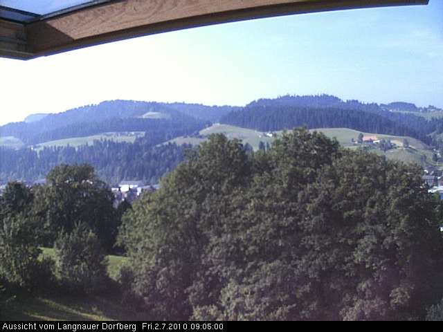 Webcam-Bild: Aussicht vom Dorfberg in Langnau 20100702-090500