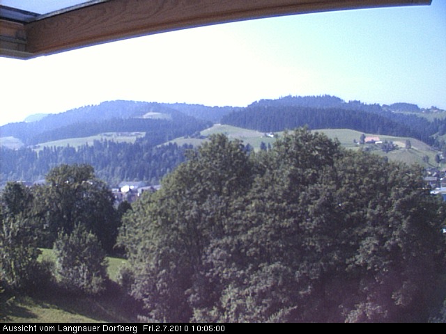 Webcam-Bild: Aussicht vom Dorfberg in Langnau 20100702-100500
