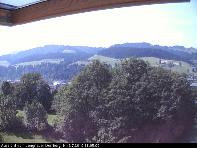 Webcam-Bild: Aussicht vom Dorfberg in Langnau 20100702-110500