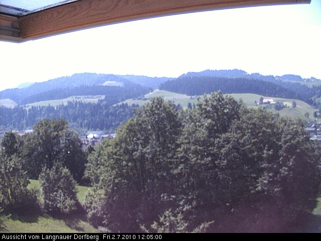 Webcam-Bild: Aussicht vom Dorfberg in Langnau 20100702-120500