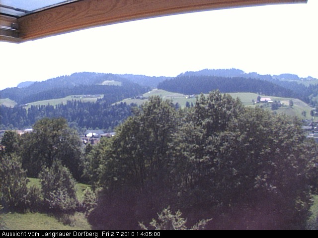 Webcam-Bild: Aussicht vom Dorfberg in Langnau 20100702-140500