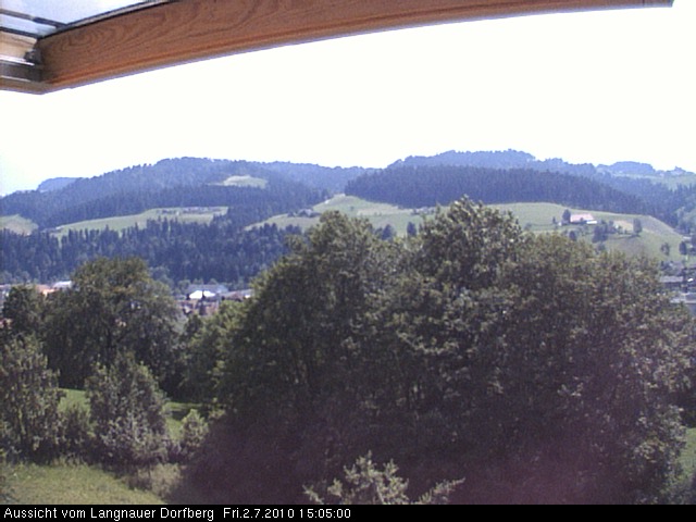 Webcam-Bild: Aussicht vom Dorfberg in Langnau 20100702-150500