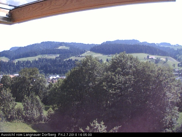 Webcam-Bild: Aussicht vom Dorfberg in Langnau 20100702-160500