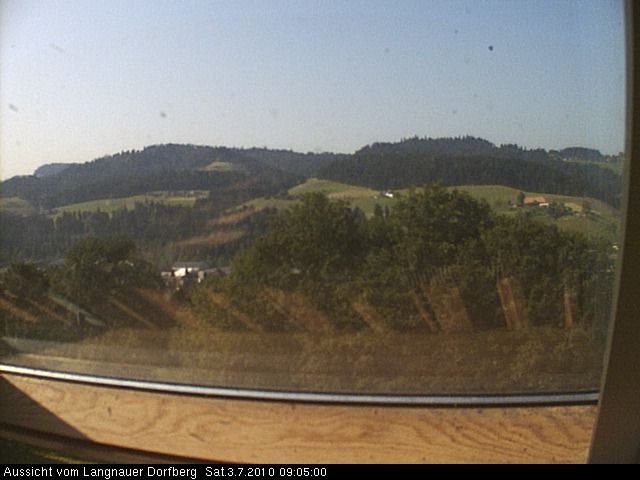 Webcam-Bild: Aussicht vom Dorfberg in Langnau 20100703-090500