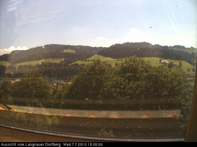 Webcam-Bild: Aussicht vom Dorfberg in Langnau 20100707-150500