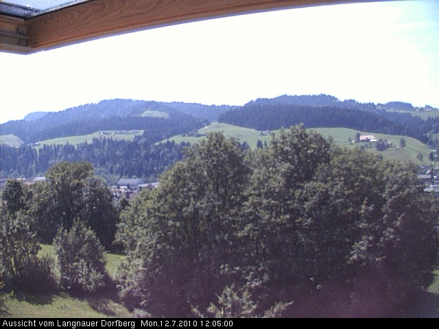 Webcam-Bild: Aussicht vom Dorfberg in Langnau 20100712-120500