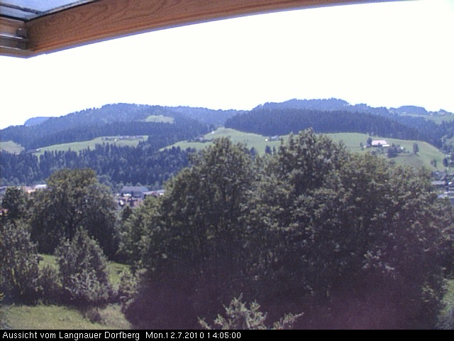 Webcam-Bild: Aussicht vom Dorfberg in Langnau 20100712-140500