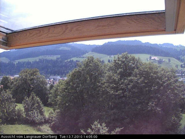 Webcam-Bild: Aussicht vom Dorfberg in Langnau 20100713-140500