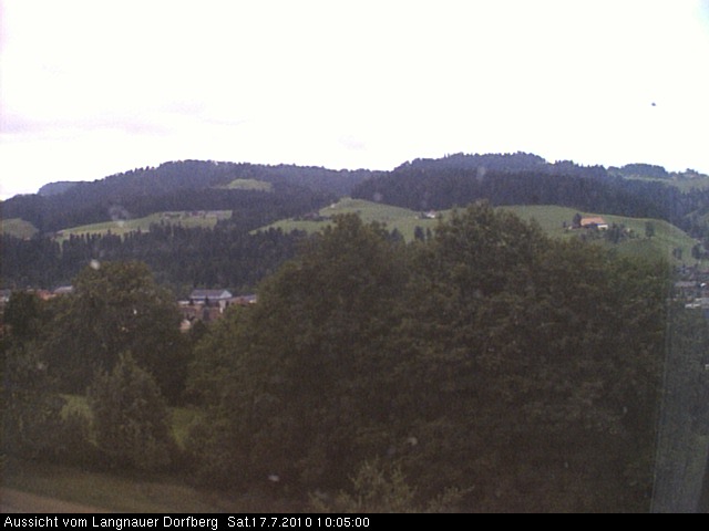 Webcam-Bild: Aussicht vom Dorfberg in Langnau 20100717-100500