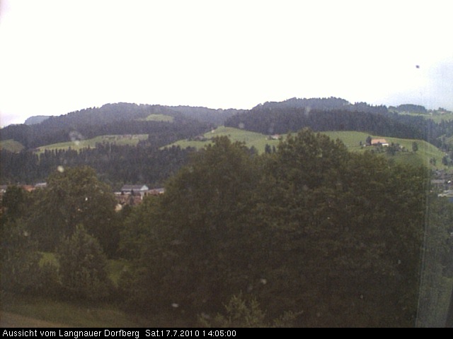 Webcam-Bild: Aussicht vom Dorfberg in Langnau 20100717-140500