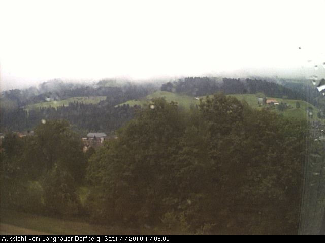 Webcam-Bild: Aussicht vom Dorfberg in Langnau 20100717-170500