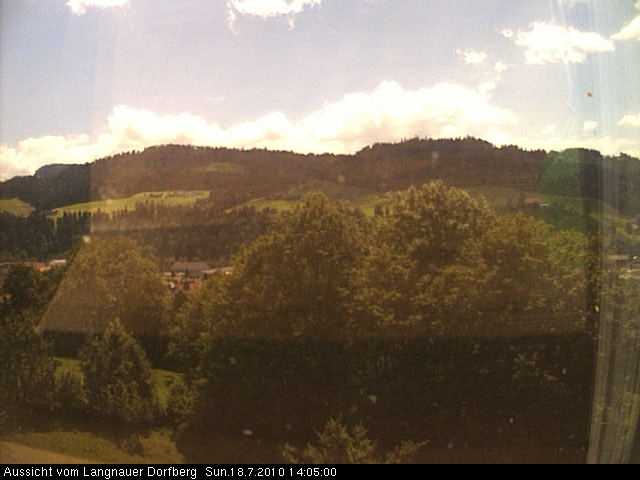 Webcam-Bild: Aussicht vom Dorfberg in Langnau 20100718-140500