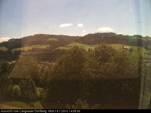 Webcam-Bild: Aussicht vom Dorfberg in Langnau 20100719-140500