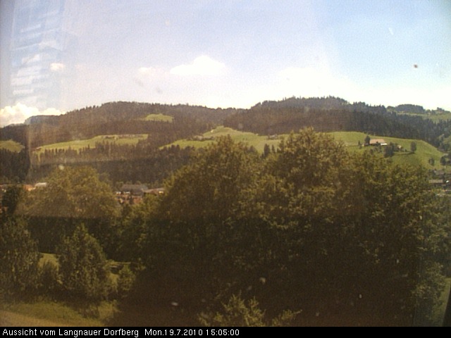 Webcam-Bild: Aussicht vom Dorfberg in Langnau 20100719-150500