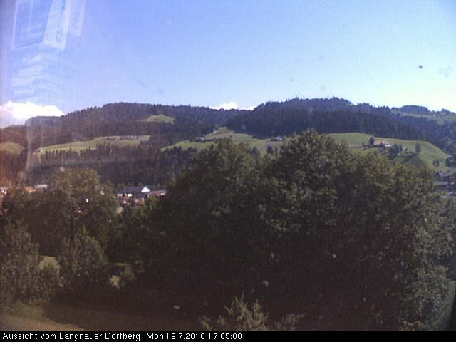 Webcam-Bild: Aussicht vom Dorfberg in Langnau 20100719-170500