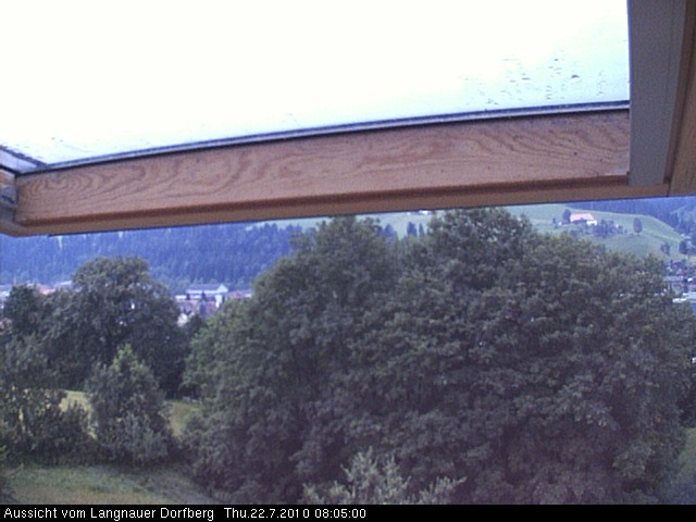 Webcam-Bild: Aussicht vom Dorfberg in Langnau 20100722-080500