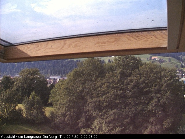Webcam-Bild: Aussicht vom Dorfberg in Langnau 20100722-090500