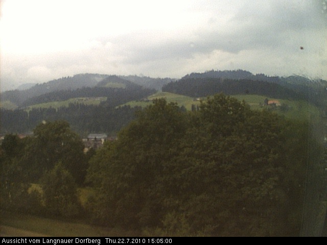 Webcam-Bild: Aussicht vom Dorfberg in Langnau 20100722-150500