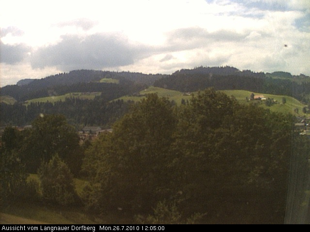 Webcam-Bild: Aussicht vom Dorfberg in Langnau 20100726-120500