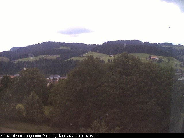 Webcam-Bild: Aussicht vom Dorfberg in Langnau 20100726-150500