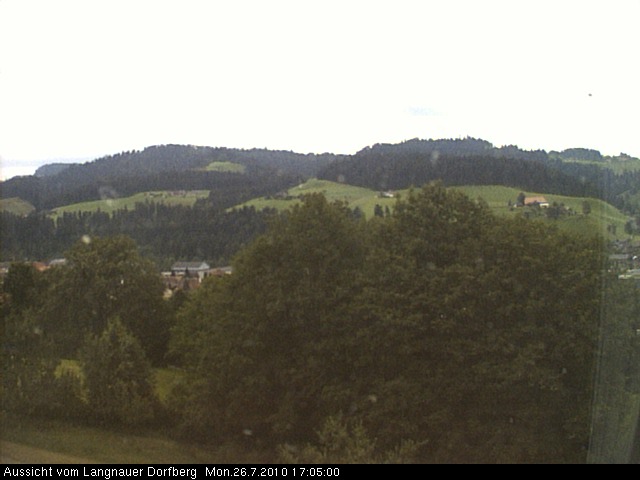 Webcam-Bild: Aussicht vom Dorfberg in Langnau 20100726-170500