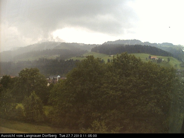 Webcam-Bild: Aussicht vom Dorfberg in Langnau 20100727-110500