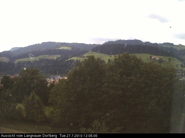 Webcam-Bild: Aussicht vom Dorfberg in Langnau 20100727-120500
