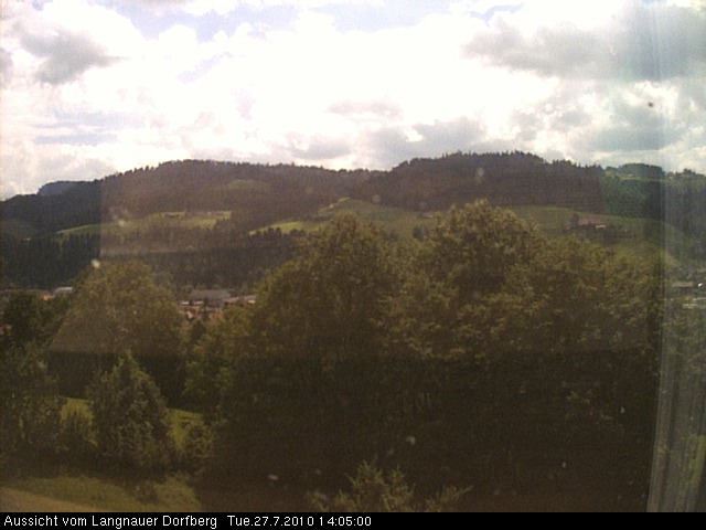 Webcam-Bild: Aussicht vom Dorfberg in Langnau 20100727-140500