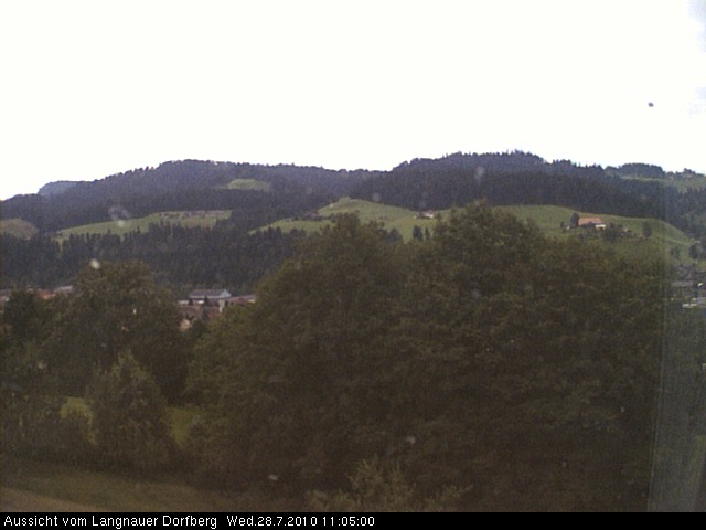 Webcam-Bild: Aussicht vom Dorfberg in Langnau 20100728-110500