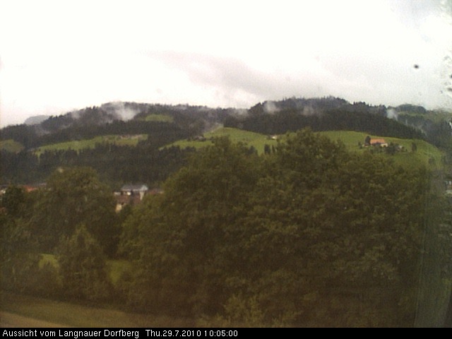 Webcam-Bild: Aussicht vom Dorfberg in Langnau 20100729-100500