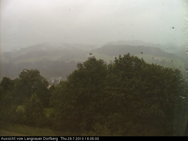 Webcam-Bild: Aussicht vom Dorfberg in Langnau 20100729-160500