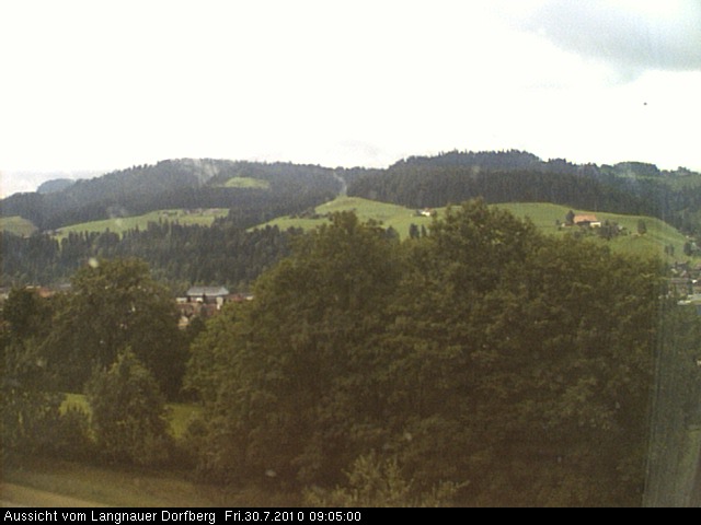 Webcam-Bild: Aussicht vom Dorfberg in Langnau 20100730-090500