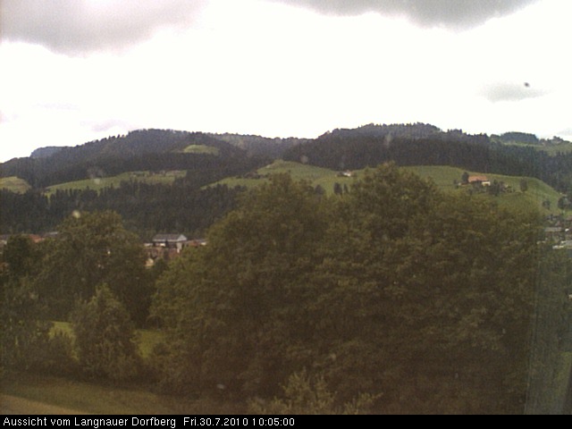 Webcam-Bild: Aussicht vom Dorfberg in Langnau 20100730-100500
