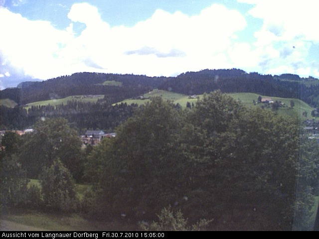 Webcam-Bild: Aussicht vom Dorfberg in Langnau 20100730-150500