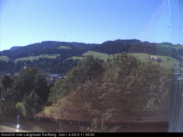 Webcam-Bild: Aussicht vom Dorfberg in Langnau 20100801-110500
