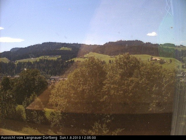 Webcam-Bild: Aussicht vom Dorfberg in Langnau 20100801-120500
