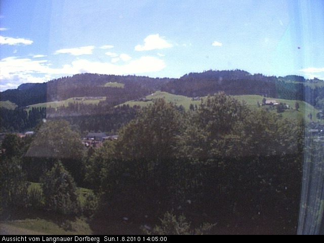Webcam-Bild: Aussicht vom Dorfberg in Langnau 20100801-140500