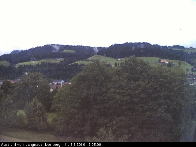 Webcam-Bild: Aussicht vom Dorfberg in Langnau 20100805-120500