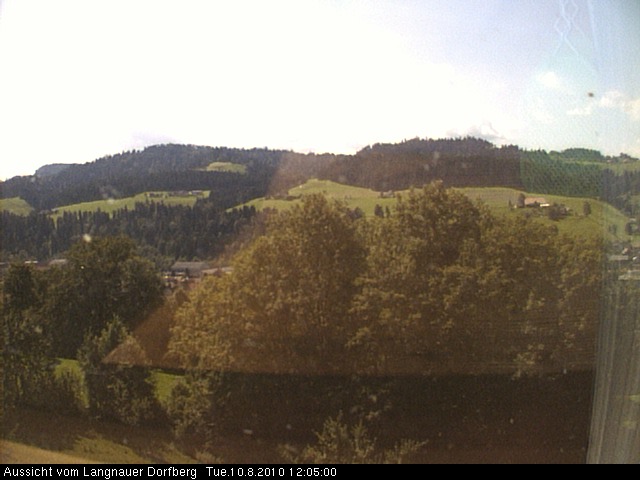 Webcam-Bild: Aussicht vom Dorfberg in Langnau 20100810-120500